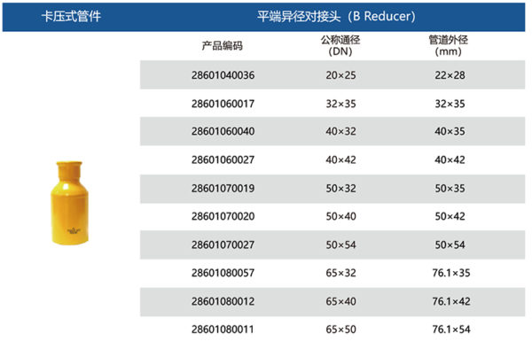 carbon steel B reducer